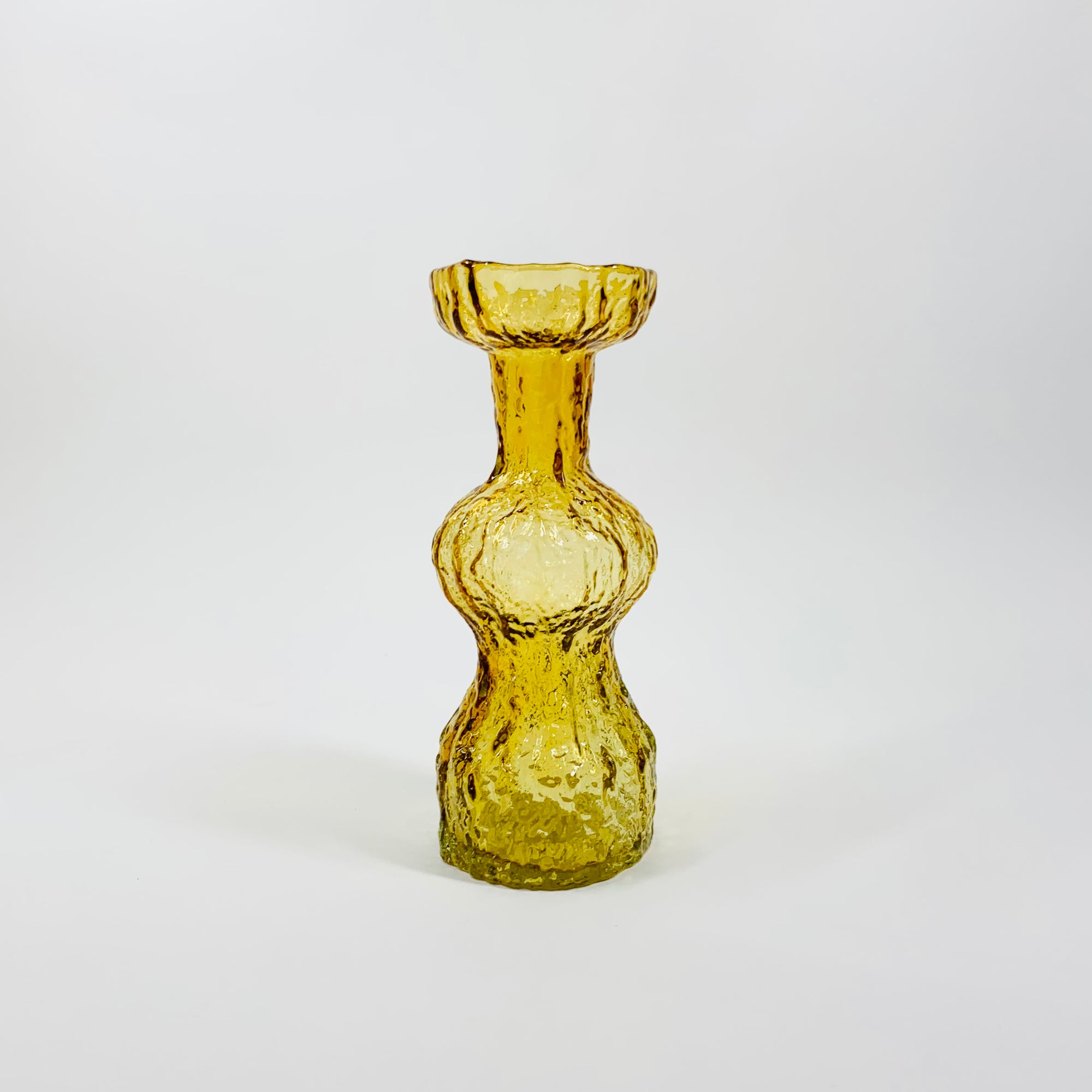 JAPANESE BARK GLASS VASE/CANDLE HOLDER