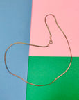 1970s Anson American plated silver short chain