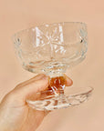 Rare antique Waterford cut crystal dessert bowls/coupe