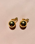 Rare 1970s triple gold plated clip on earrings by Monet