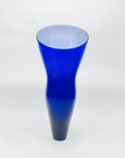 Space Age Swedish cased blue glass vase