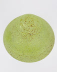 Vintage hand painted speckles satin glass salad bowl