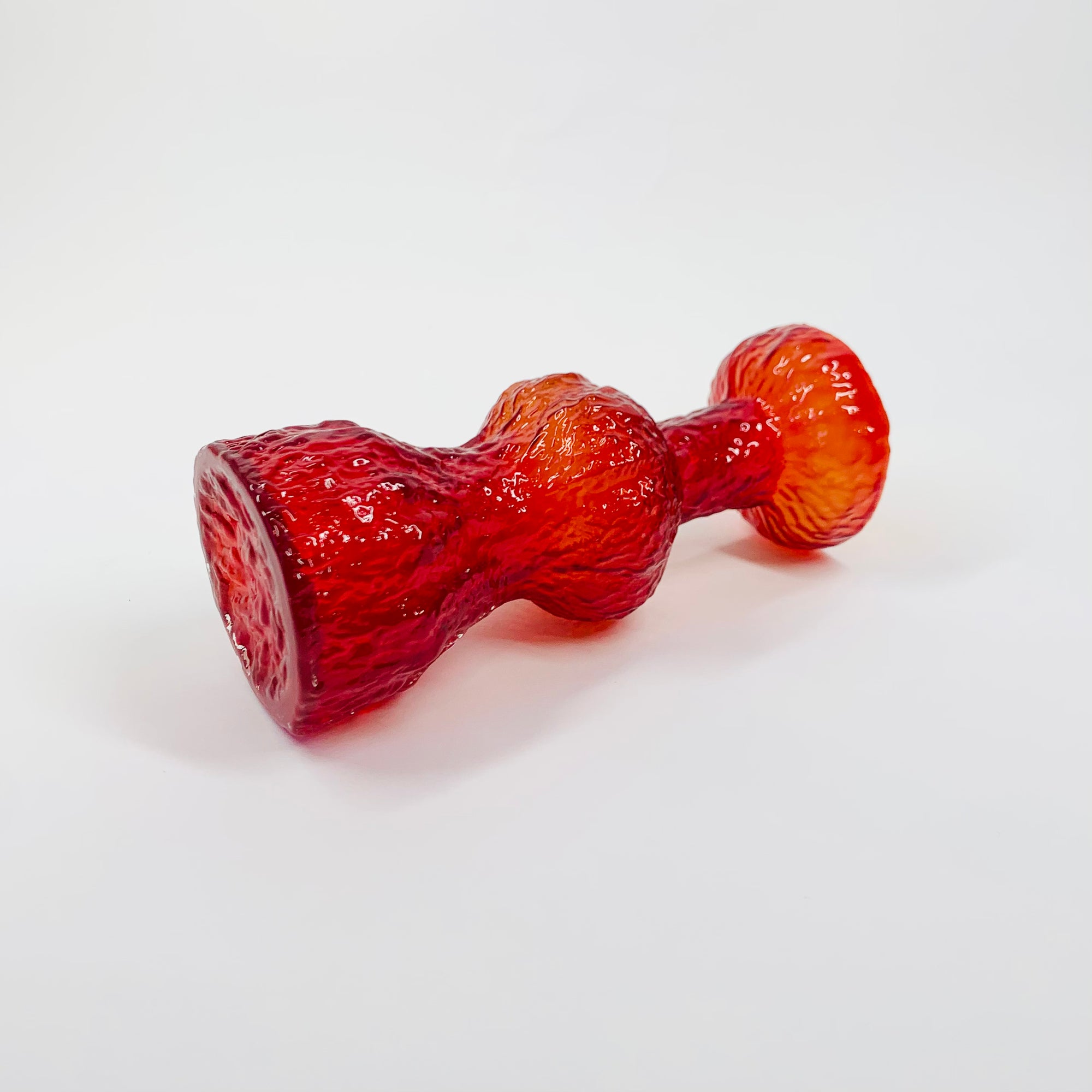 JAPANESE BARK GLASS VASE/CANDLE HOLDER