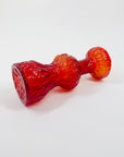JAPANESE BARK GLASS VASE/CANDLE HOLDER