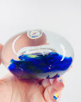 Space Age Murano cosmic glass paperweight