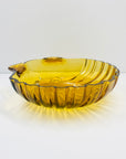 Antique depression amber glass salad/fruit bowl