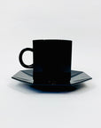 GLASS COFFEE CUP SET