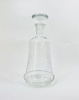 Midcentury etched glass decanter