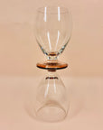 MCM harlequin short stem footed wine glasses