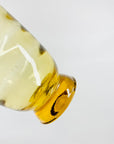 MCM amber glass cocktail shaker