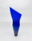 Space Age Swedish cased blue glass vase