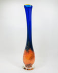 Vintage mouth blown art glass Outback series vase by Australian artist Eamonn Vereker