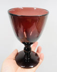 ANTIQUE PEKING AMETHYST GLASSES