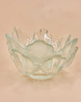 MCM Ravenhead ice glass candle holder