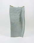 Extremely rare hand made Japanese Midcentury modernist pottery ikebana vessel