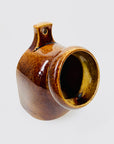 1960s Suffolk Wattlefield brown pottery coffee/tea set