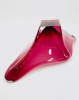Extremely rare MCM Japanese cased pink sommerso glass bowl