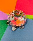 Vintage miniature Swarovski crystal turtle