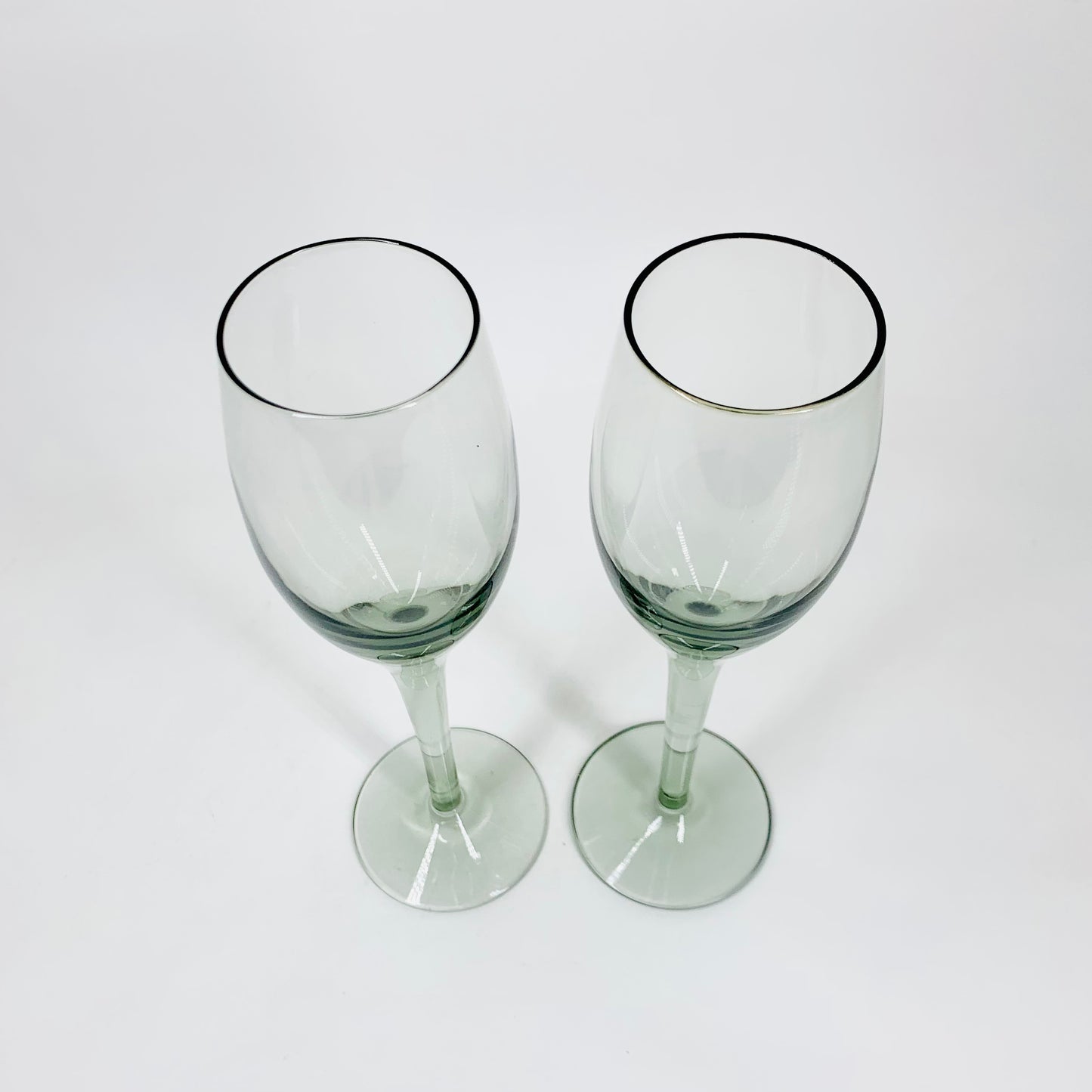 Extremely rare MCM Holmegaard grey liqueur glasses
