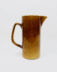 1960s Suffolk Wattlefield brown pottery coffee/tea set
