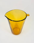 Extremely rare retro amber glass jug/cocktail mixer