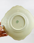 Antique Art Deco hand painted Grafton fine China tea cup and matching saucer and cake plate