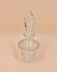 Antique cut crystal perfume bottle