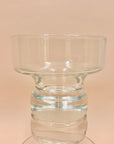 MCM Italian glass heavy base dessert/cocktail coupe