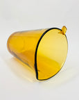 Extremely rare retro amber glass jug/cocktail mixer