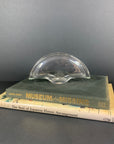 Antique glass napkin holder