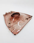 Rare MCM Murano mottled amethyst glass bowl