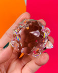 Vintage miniature Swarovski crystal turtle