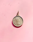 Coin pendant necklace