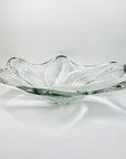 Extremely rare large Midcentury signed Daum France glass bowl