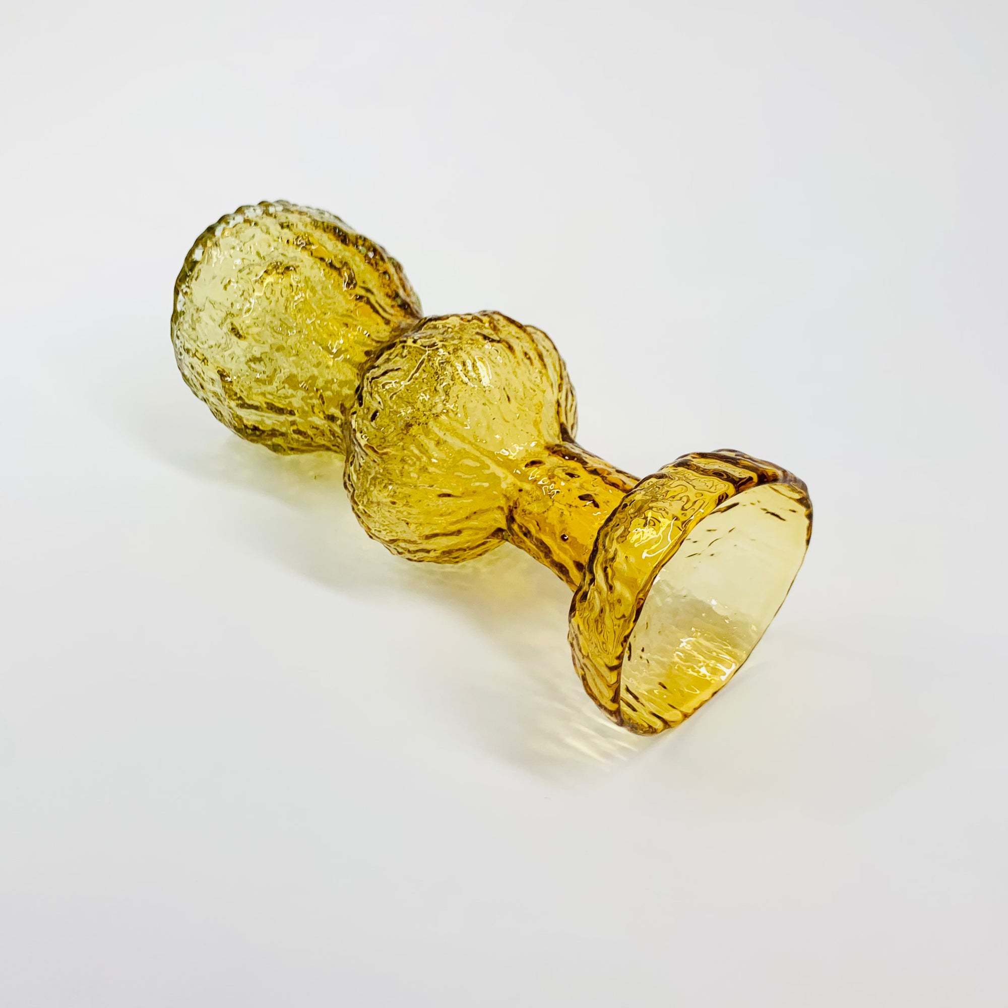 JAPANESE BARK GLASS VASE/CANDLE HOLDER