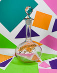 Antique cut crystal decanter