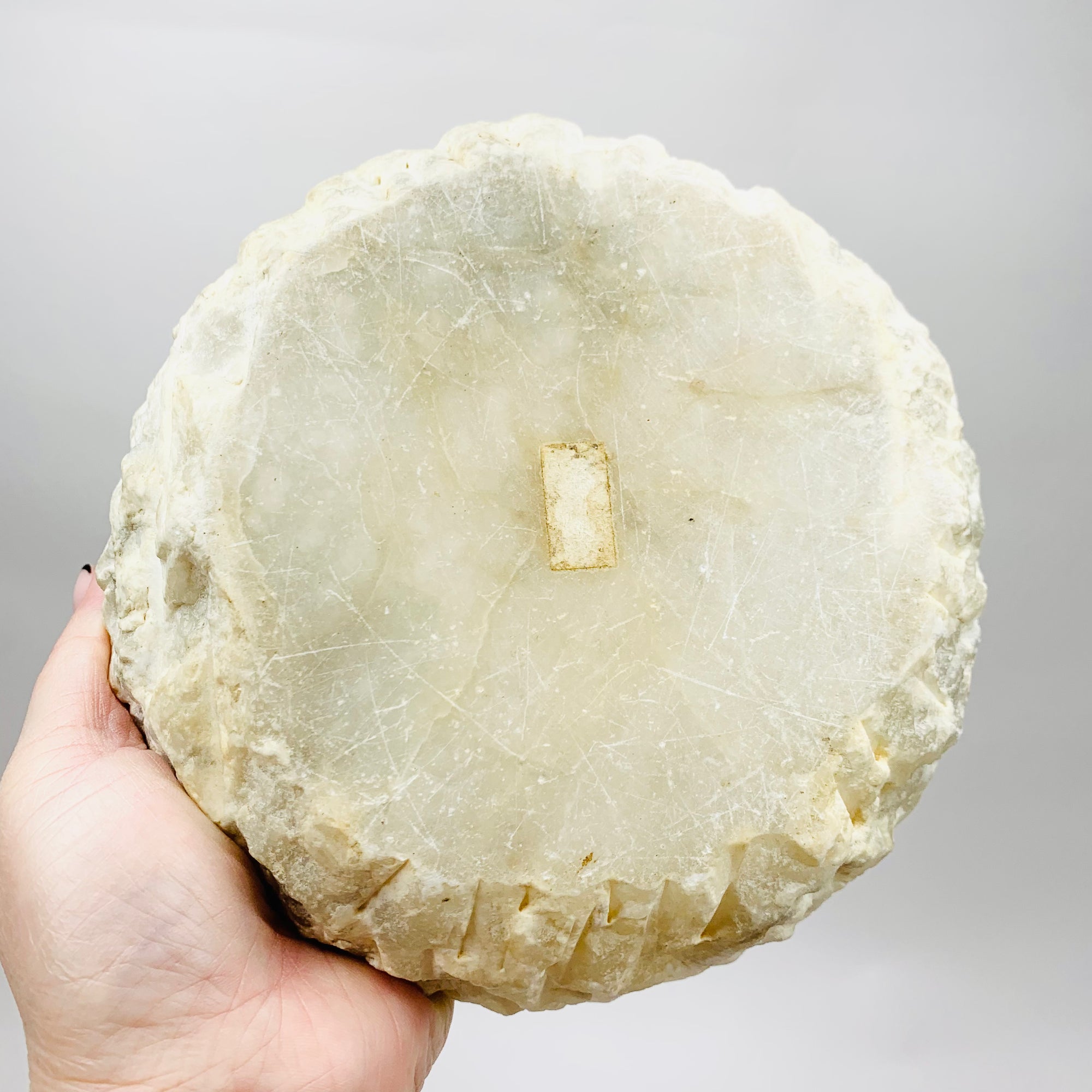 Midcentury soapstone ashtray