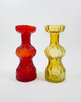 JAPANESE BARK GLASS VASE/CANDLE HOLDER