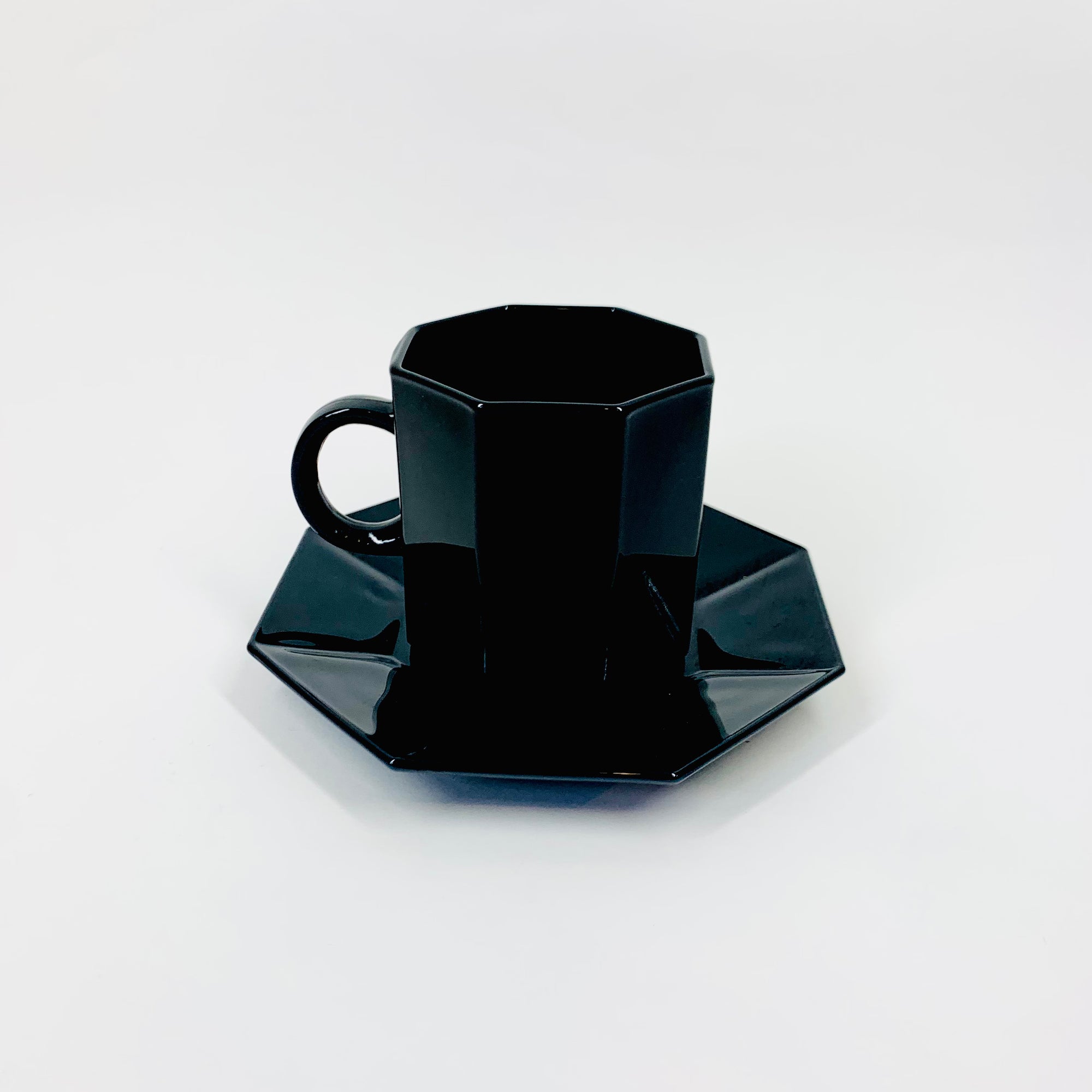 GLASS COFFEE CUP SET