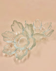 MCM Ravenhead ice glass candle holder