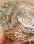 Vintage Avon bird shape glass candle holder