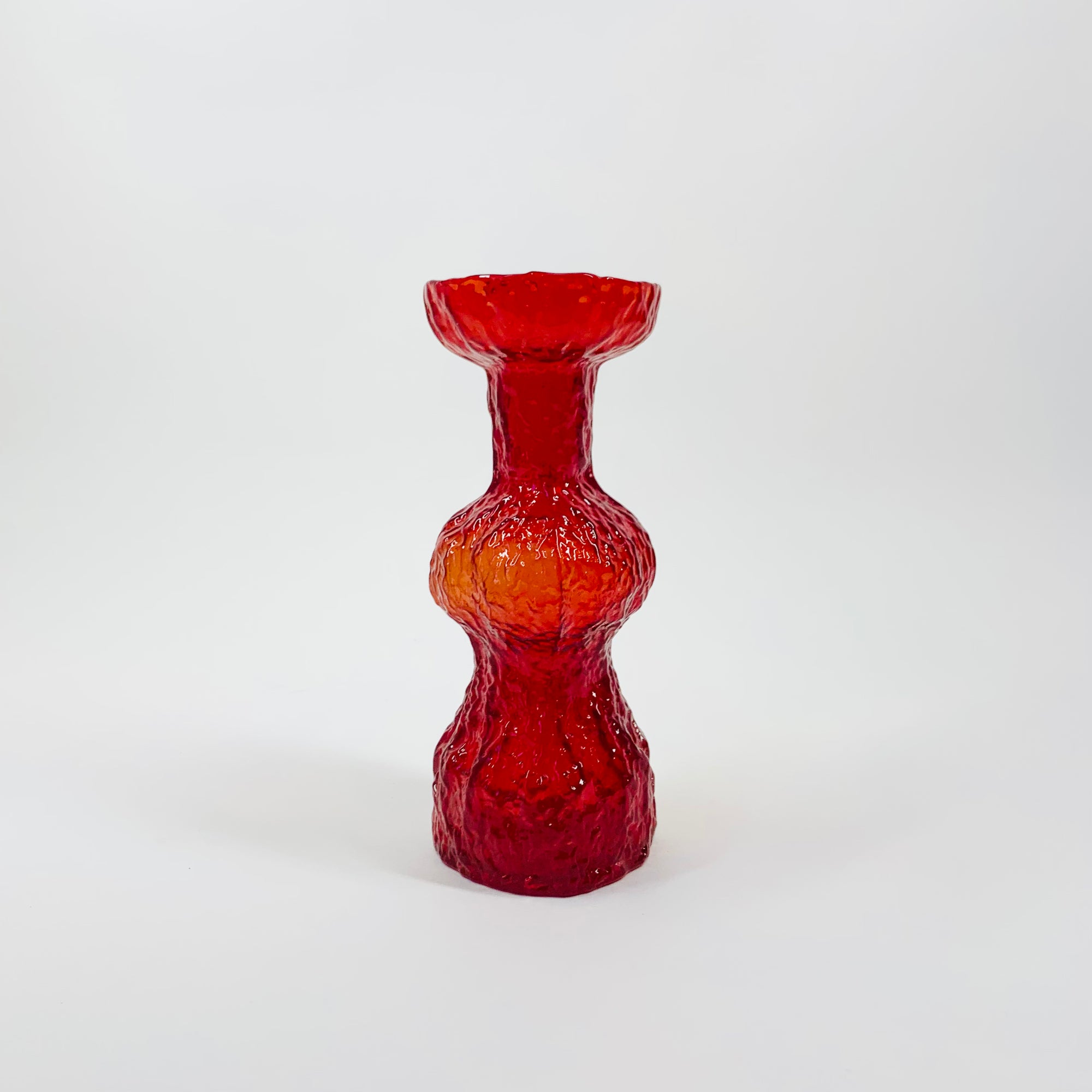 JAPANESE BARK GLASS VASE/CANDLE HOLDER
