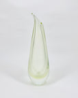 MCM Murano Flavio Poli citrine sommerso glass posy vase