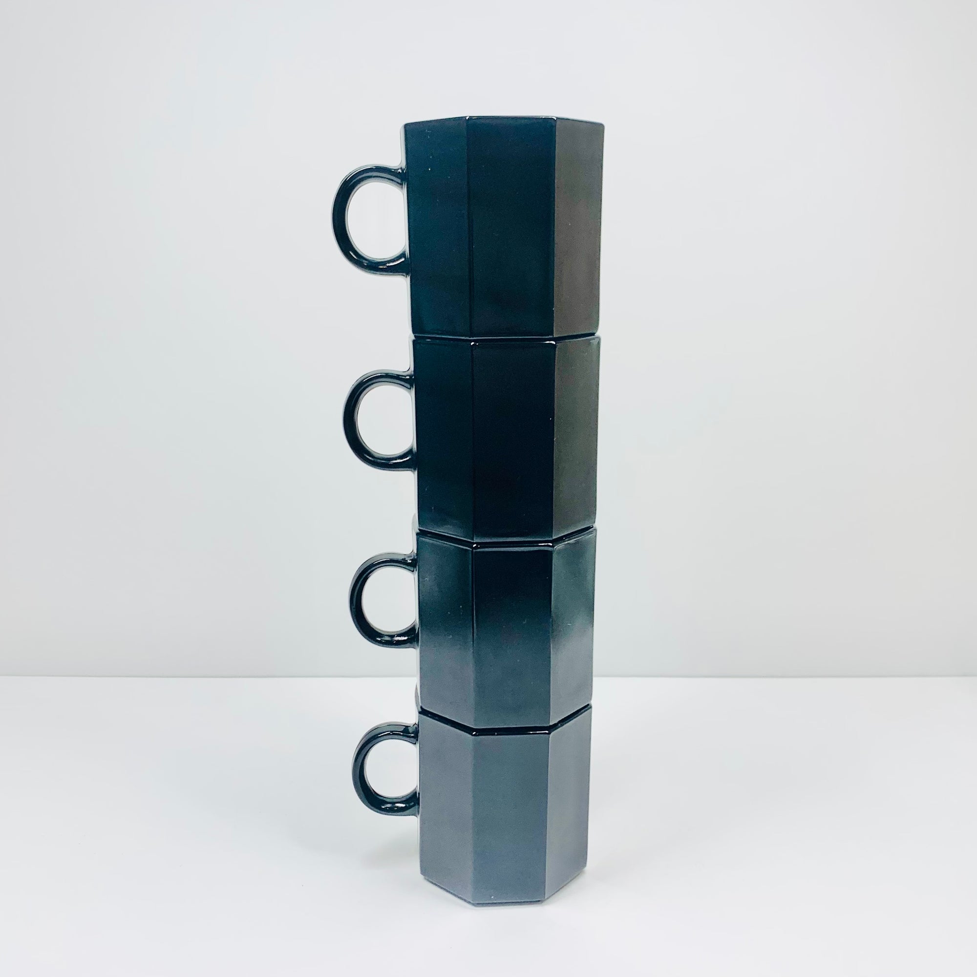 GLASS COFFEE CUP SET