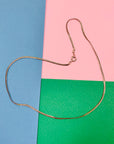 1970s Anson American plated silver short chain
