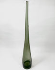 Retro hand made glass bottle vase