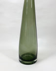 Retro hand made glass bottle vase