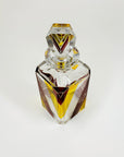Extremely extremely rare antique Art Deco ruby & gold enamel glass decanter set by Karl Palda