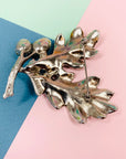 1960s acorn costume brooch with costume pearls