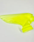 Art Deco reproduction of Lalique car mascot Victoire in uranium glass